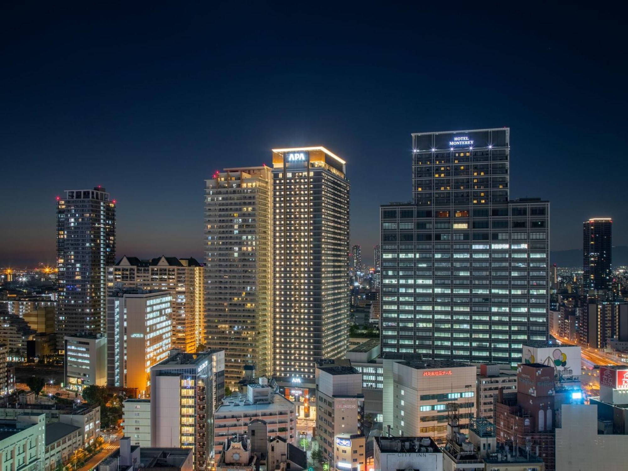 Apa Hotel & Resort Osaka Namba Ekimae Tower Exteriör bild